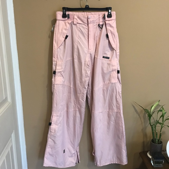 Light Pink Snow Ski Snowboard Pants 